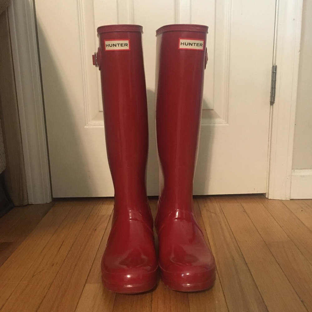 Hunter rain boots